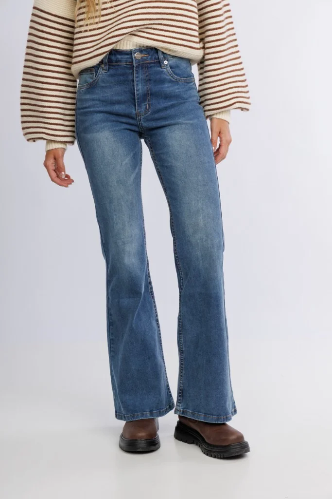 MOK249 PANTALON WIDE ELASTIZADO