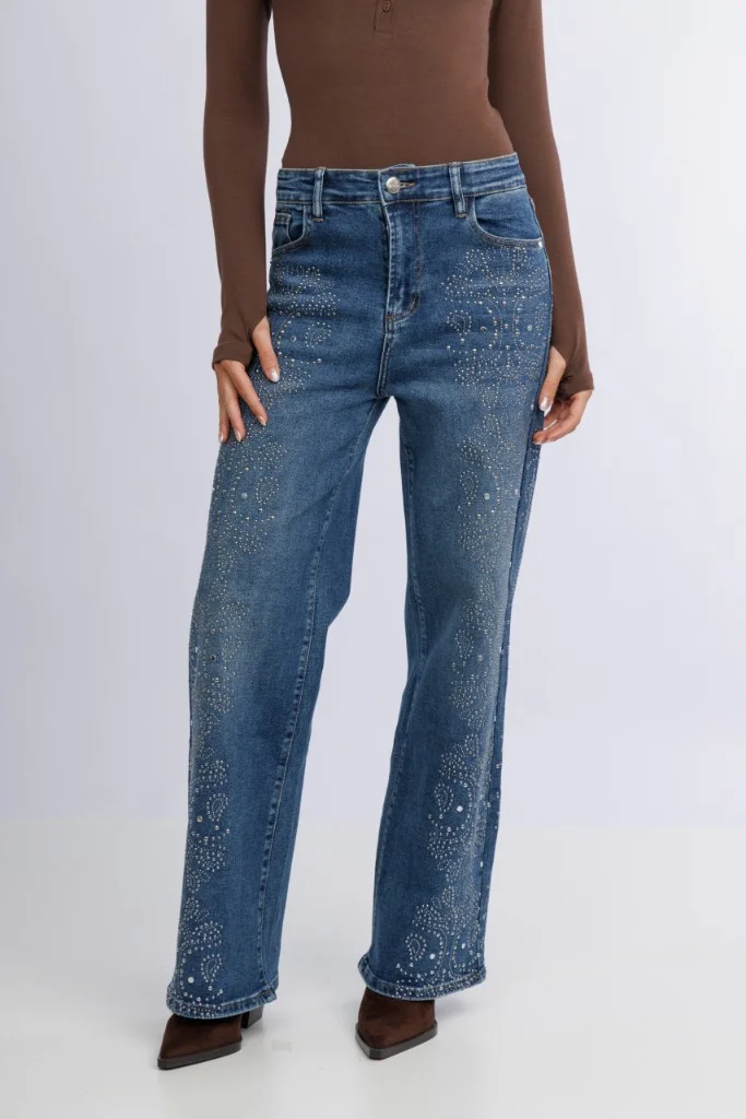 MIL426 PANTALON MOM CLASICO RIGIDO