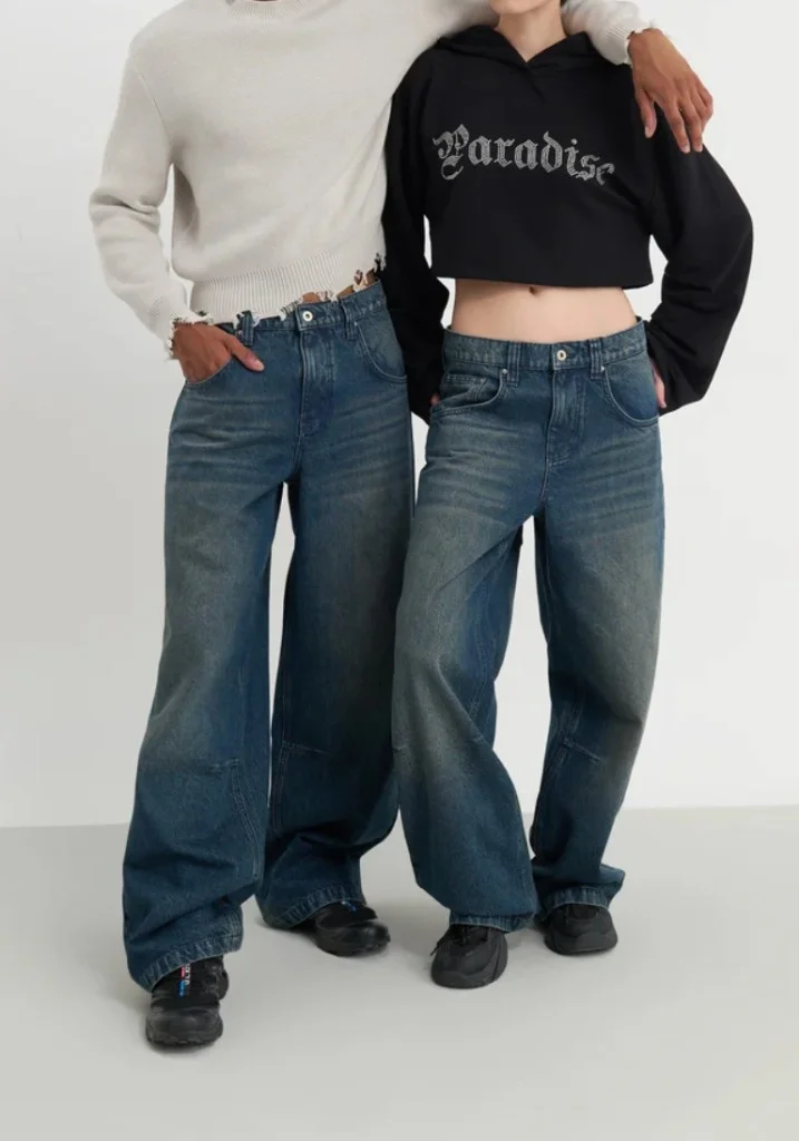 MIL524 PANTALON WIDE FLECO ELASTIZADO
