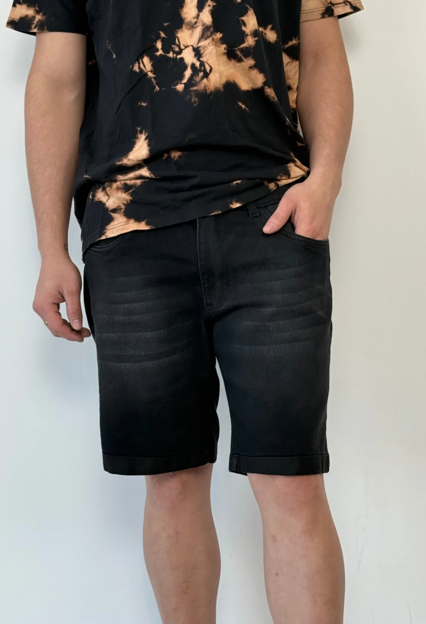 MOK251 BERMUDA DOBLADILLO ELASTIZADO — vista 6