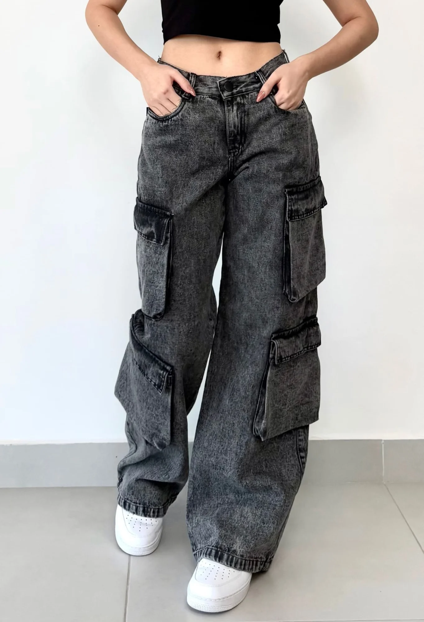 MIL715 - PANTALON RIGIDO CARGO