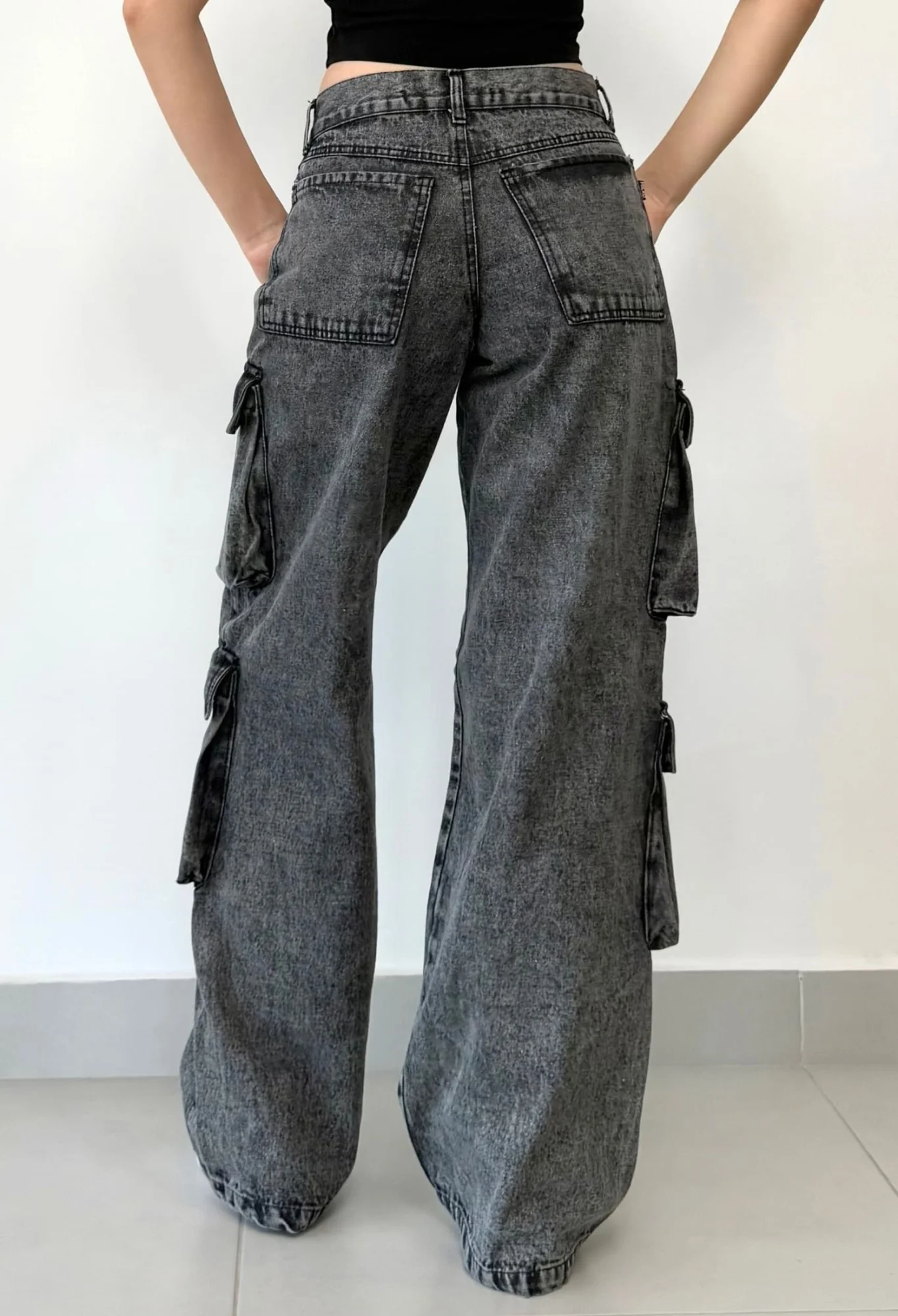 MIL715 - PANTALON RIGIDO CARGO — vista 4