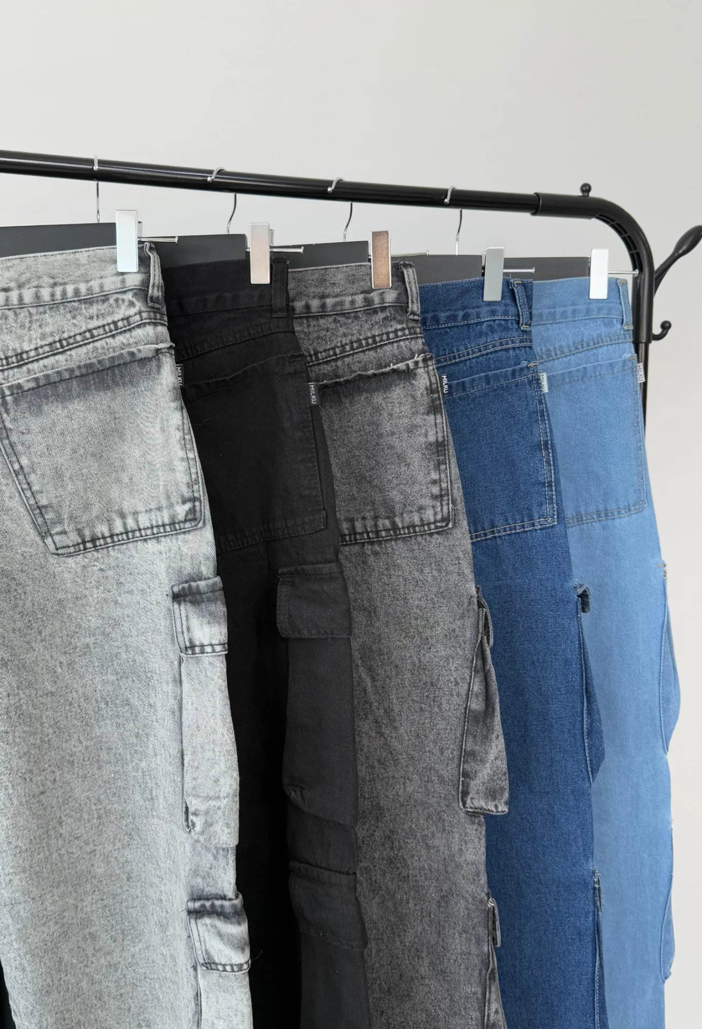 MIL715 - PANTALON RIGIDO CARGO — vista 5