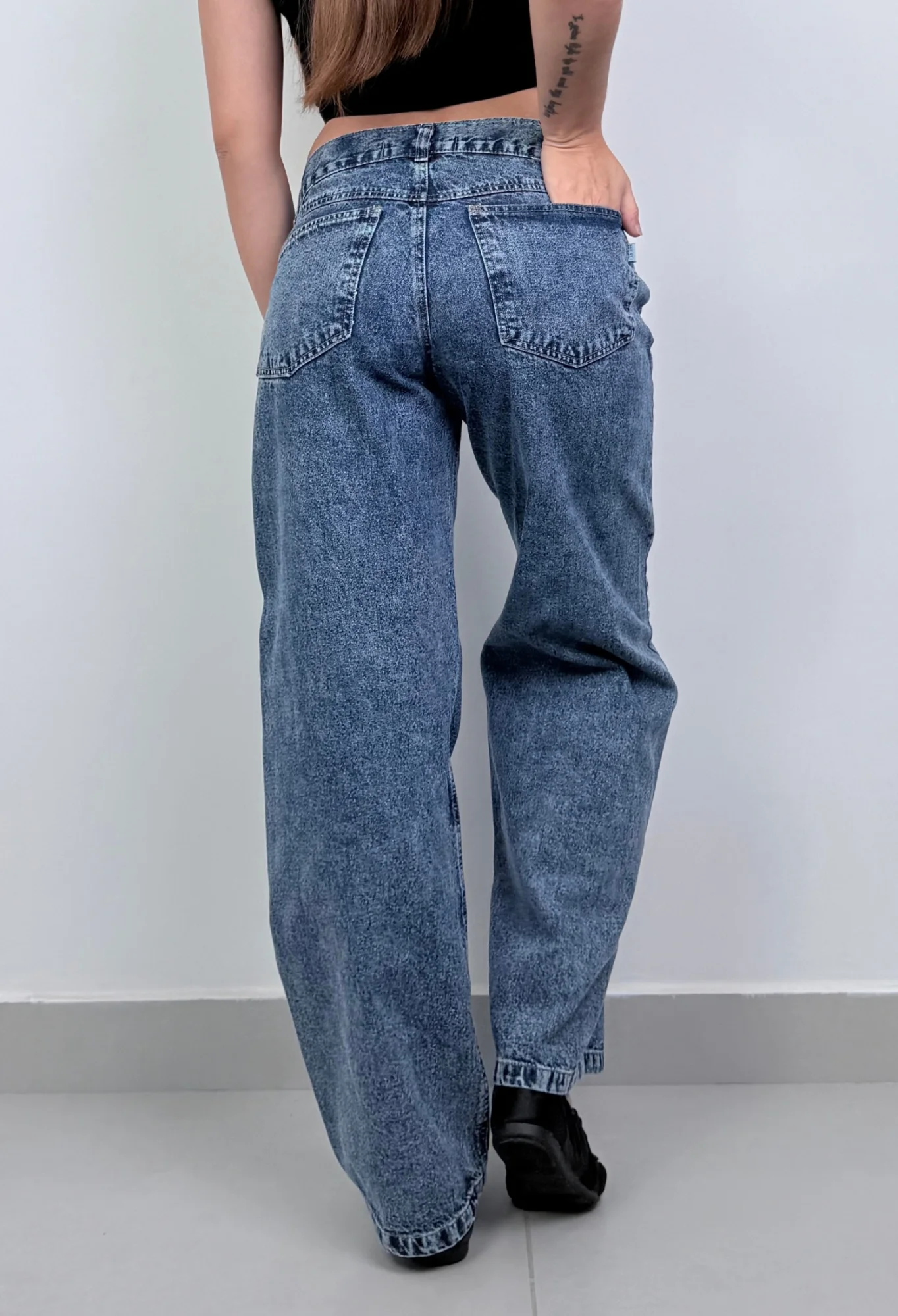 MIL738 - PANTALON RIGIDO TIRO BAJO — vista 3