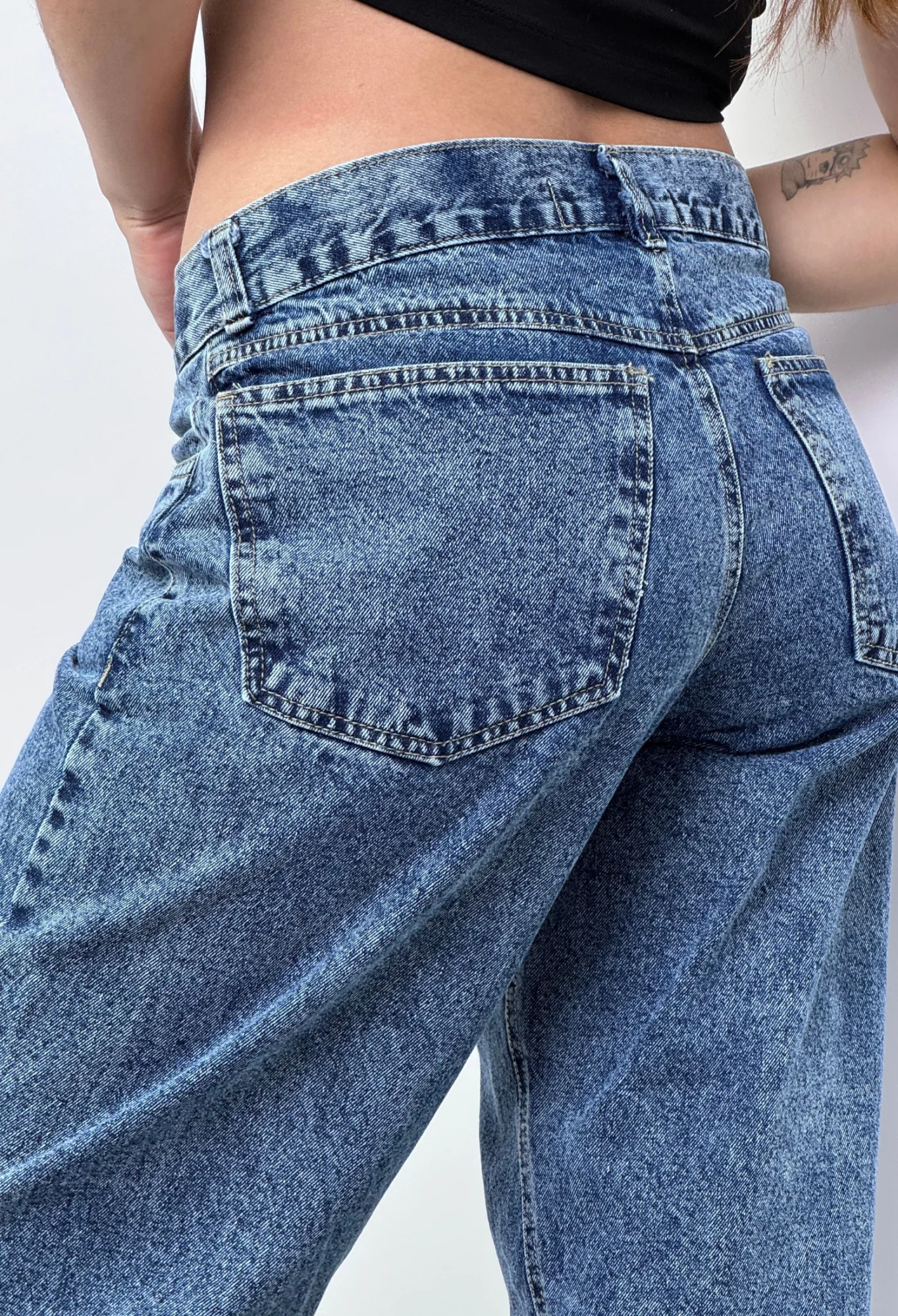 MIL738 - PANTALON RIGIDO TIRO BAJO — vista 5