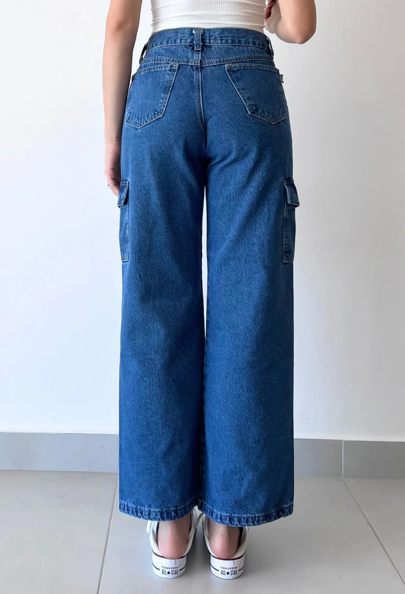 MIL478 - PANTALON RIGIDO CARGO — vista 3