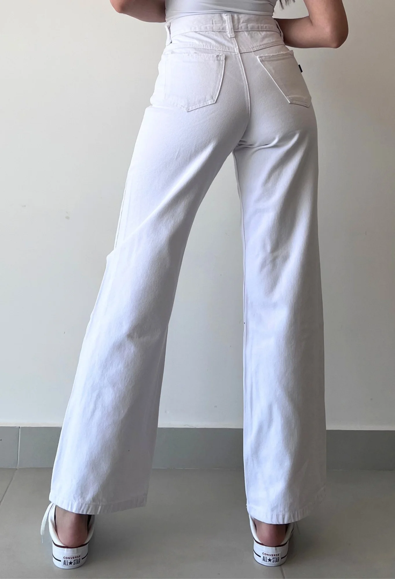 MIL471 - PANTALON WIDE RIGIDO — vista 3