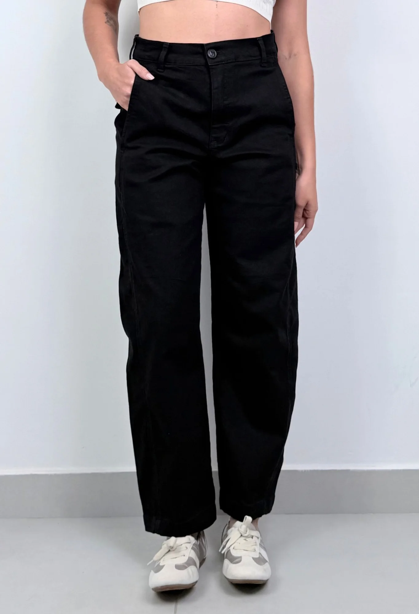 MIL558 - PANTALON BARREL ELASTIZADO