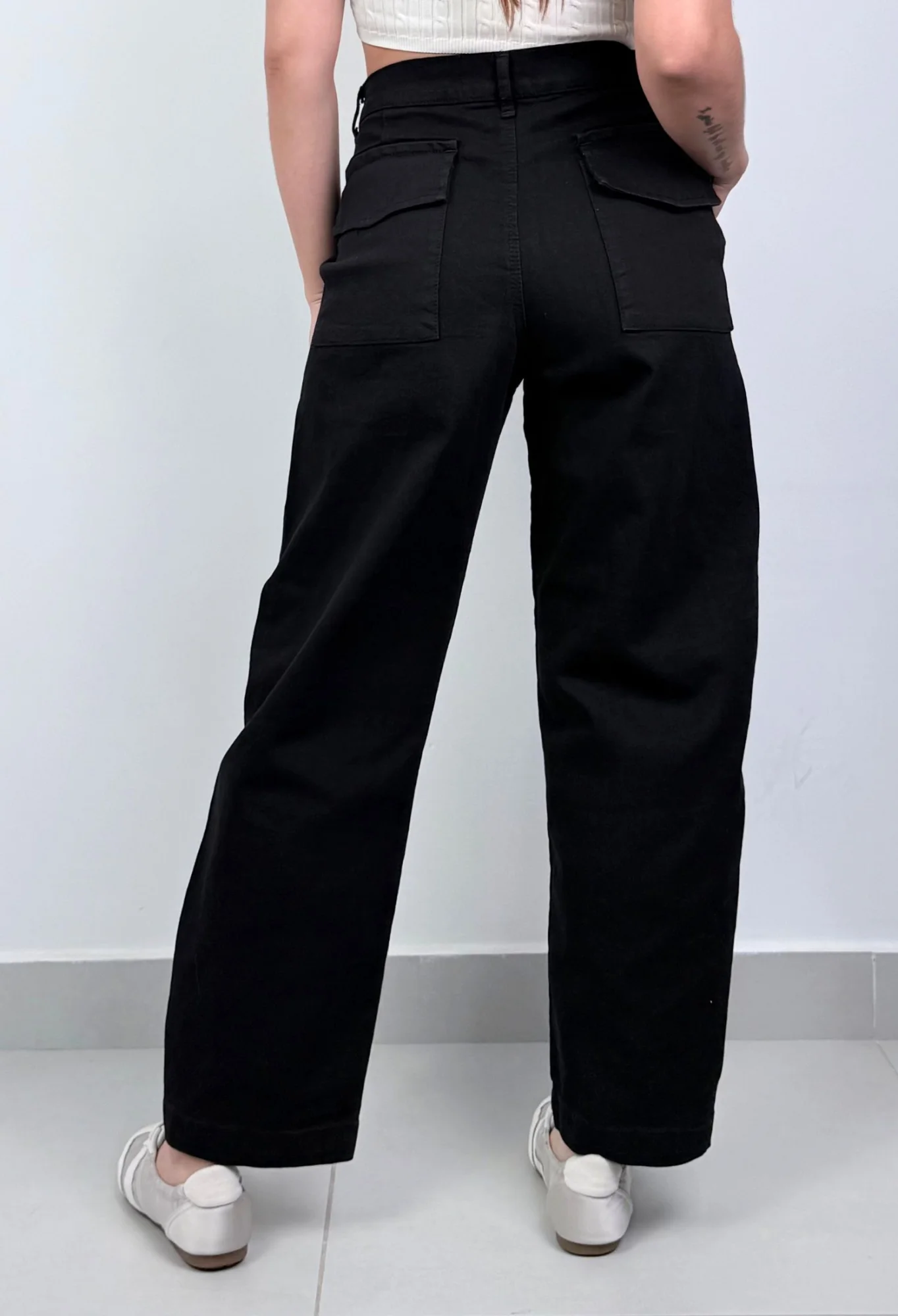 MIL558 - PANTALON BARREL ELASTIZADO — vista 3