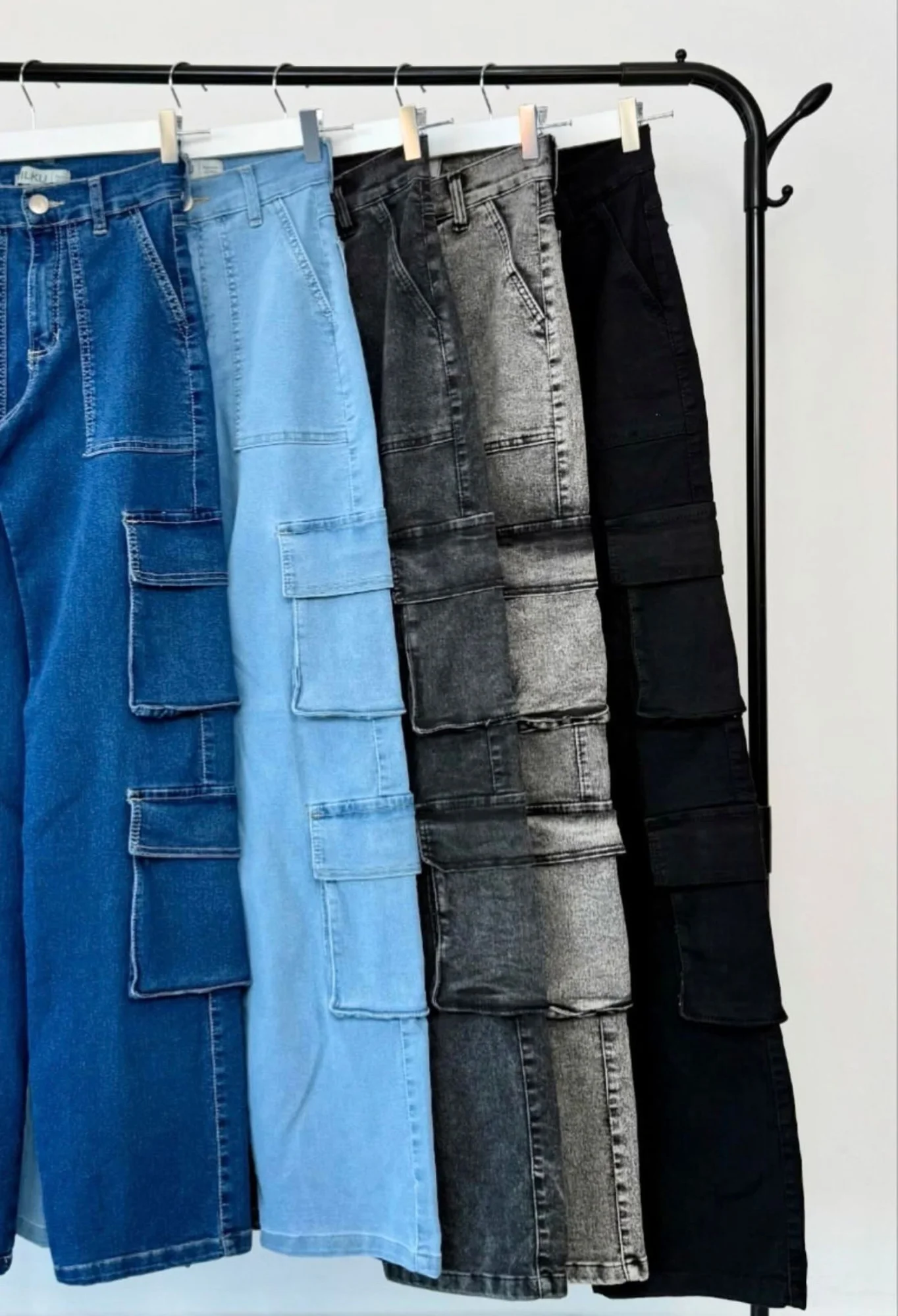 MIL536 - PANTALON CARGO 4 BOLSILLOS ELASTIZADO — vista 4