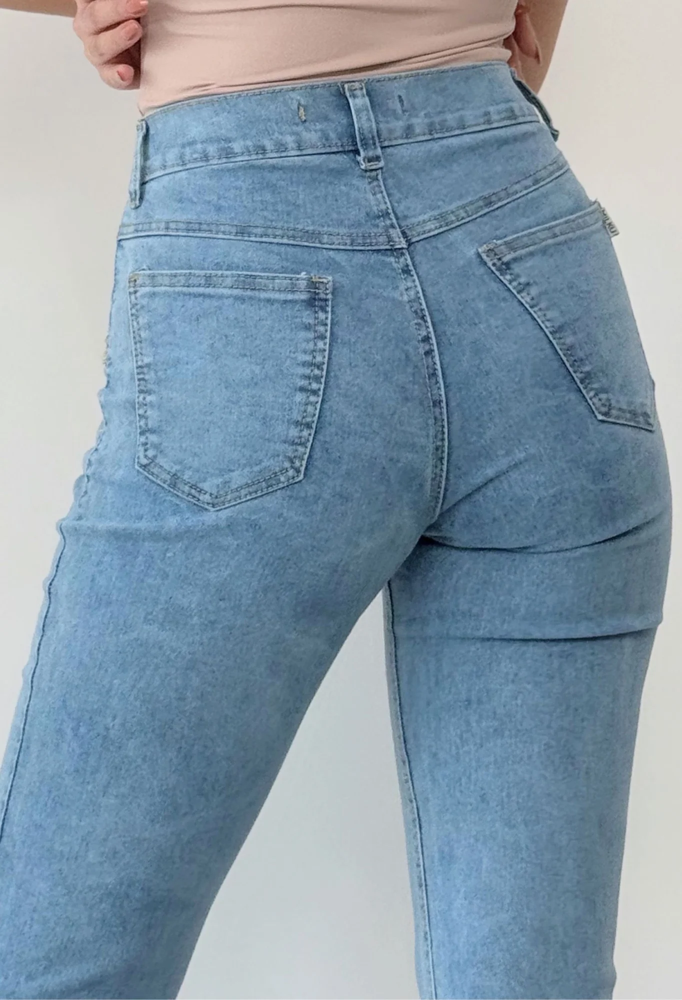 MIL526 - PANTALON SKINNY ELASTIZADO — vista 3