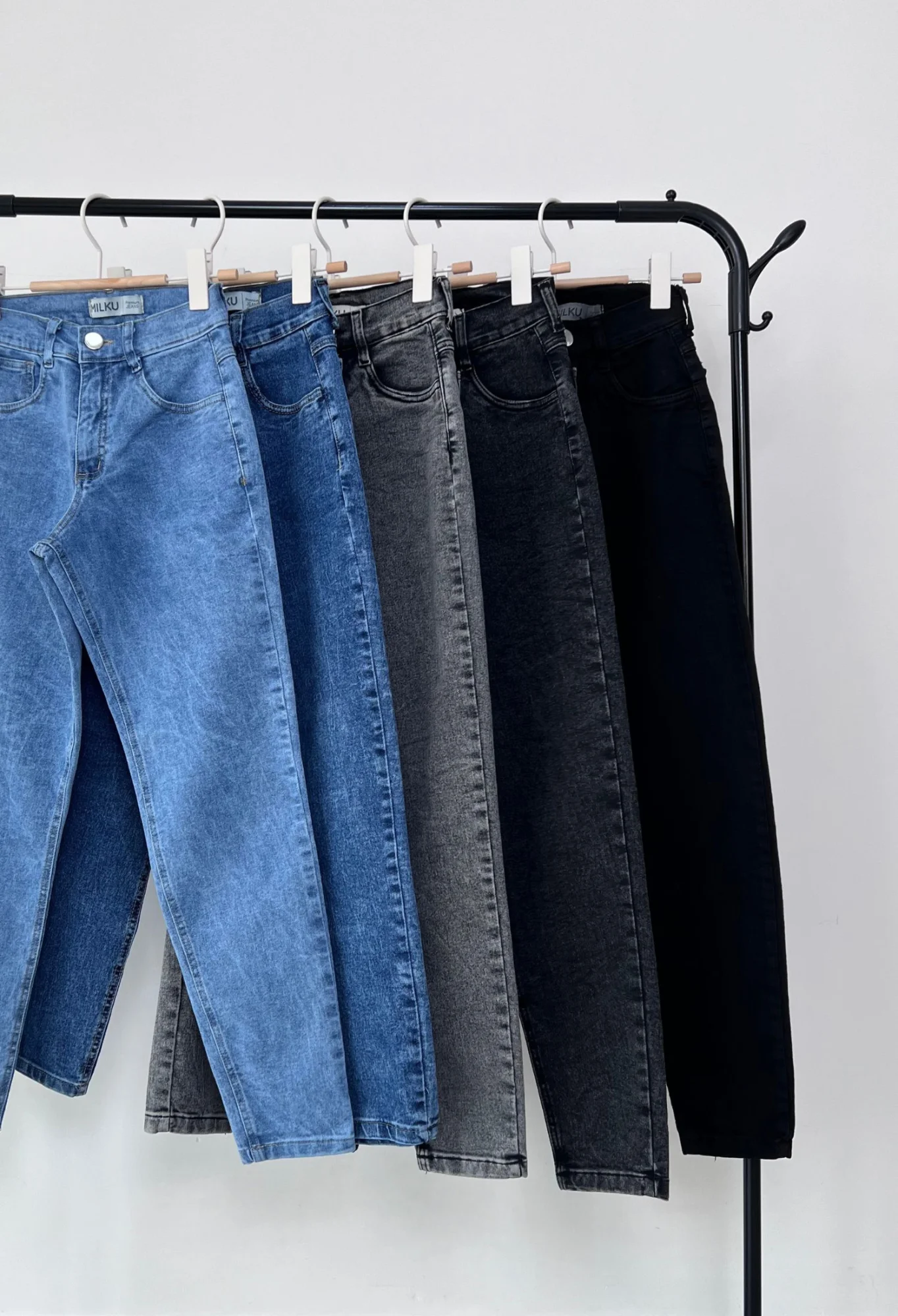 MIL526 - PANTALON SKINNY ELASTIZADO — vista 4