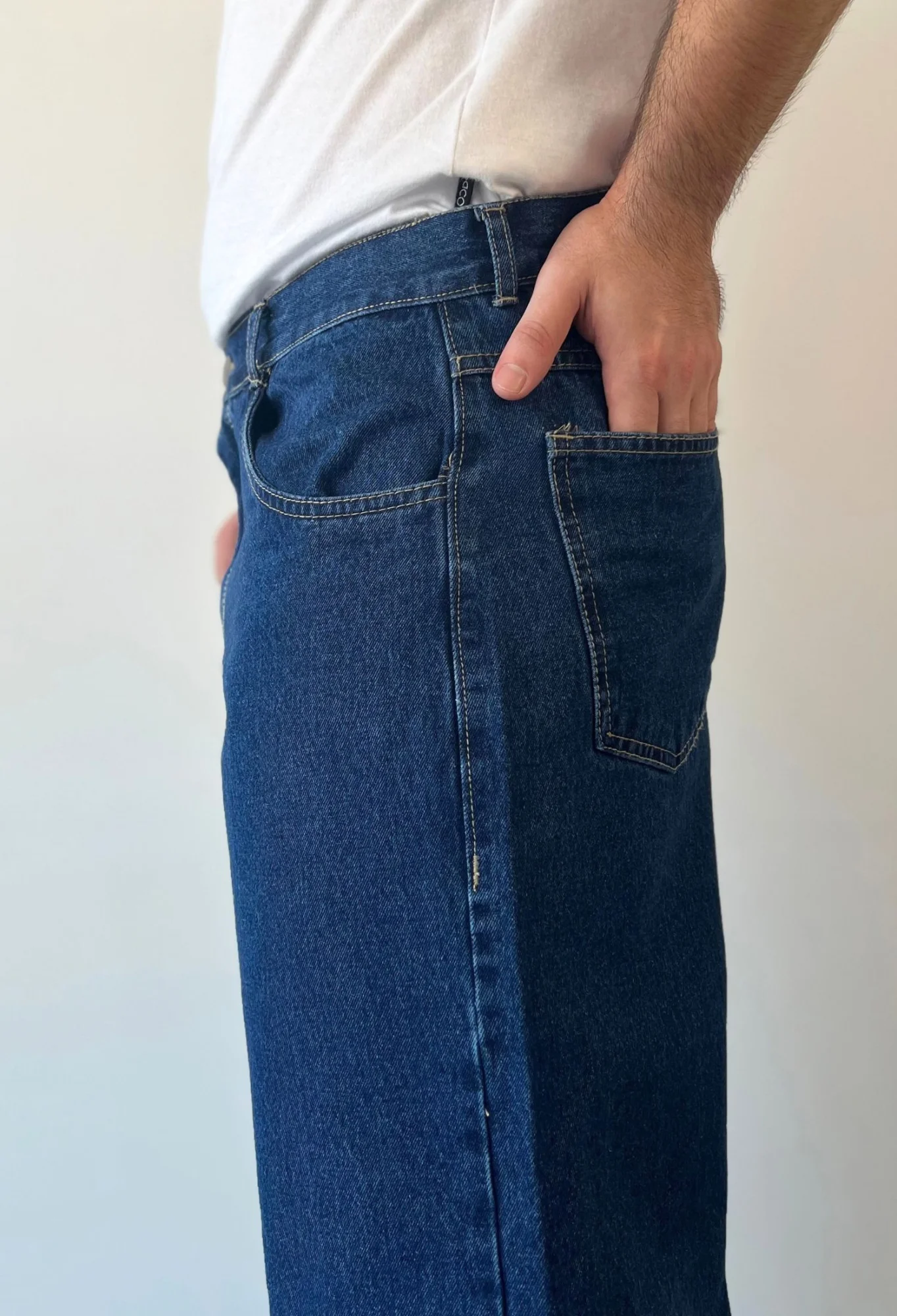 MOK249 - PANTALON WIDE ELASTIZADO — vista 4