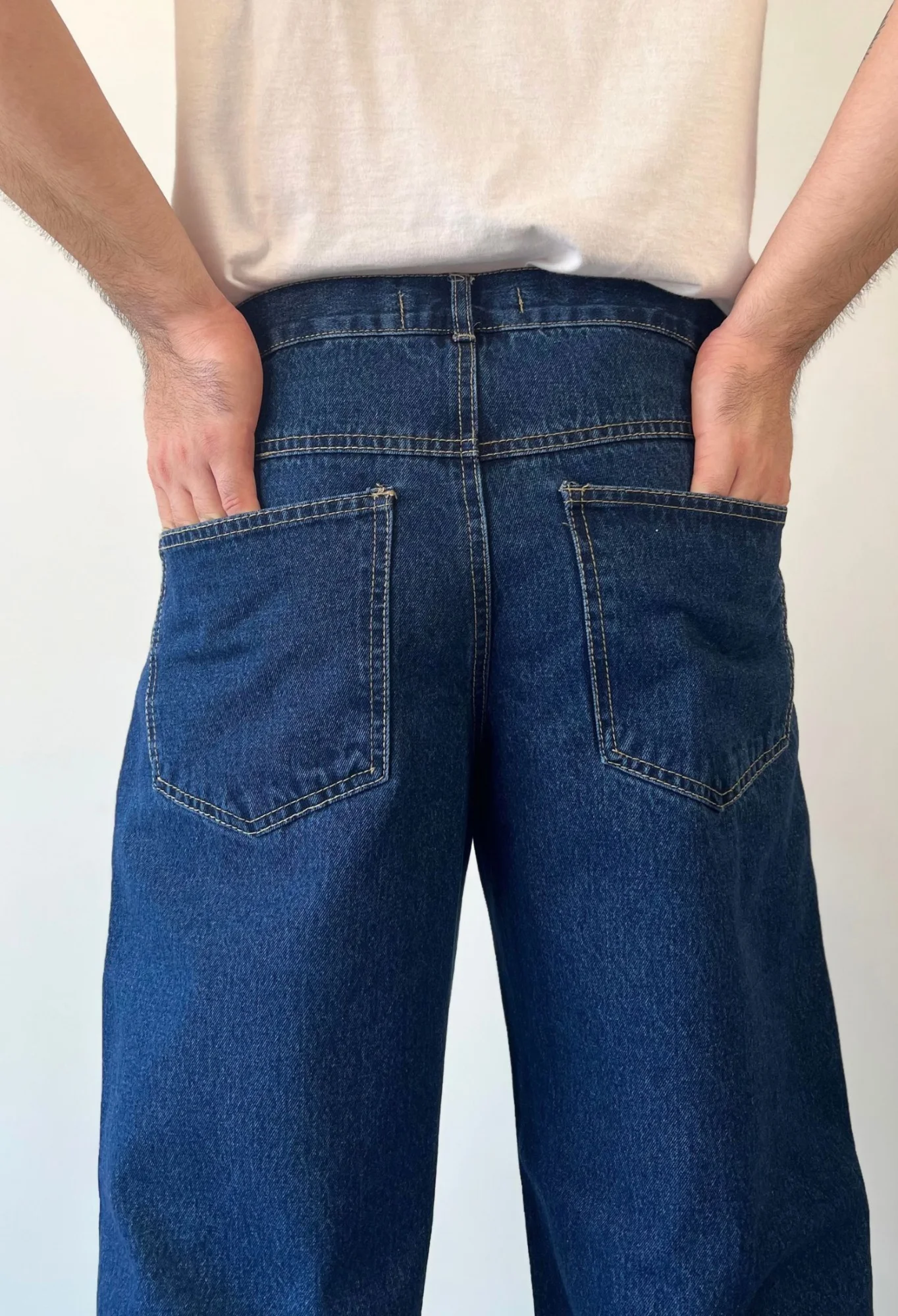 MOK249 - PANTALON WIDE ELASTIZADO — vista 5