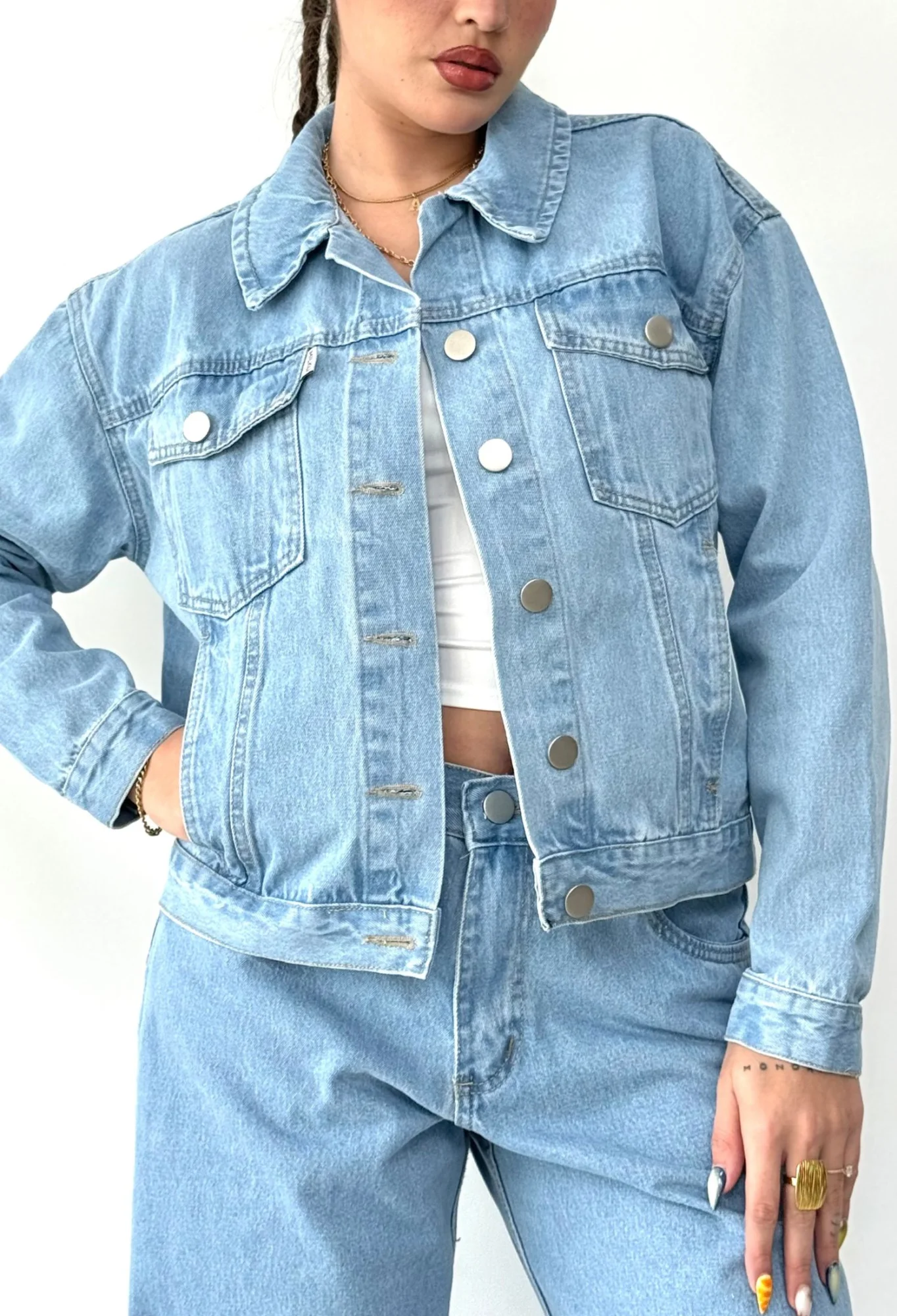MIL706 - CAMPERA RIGIDO OVERSIZE CLASICA