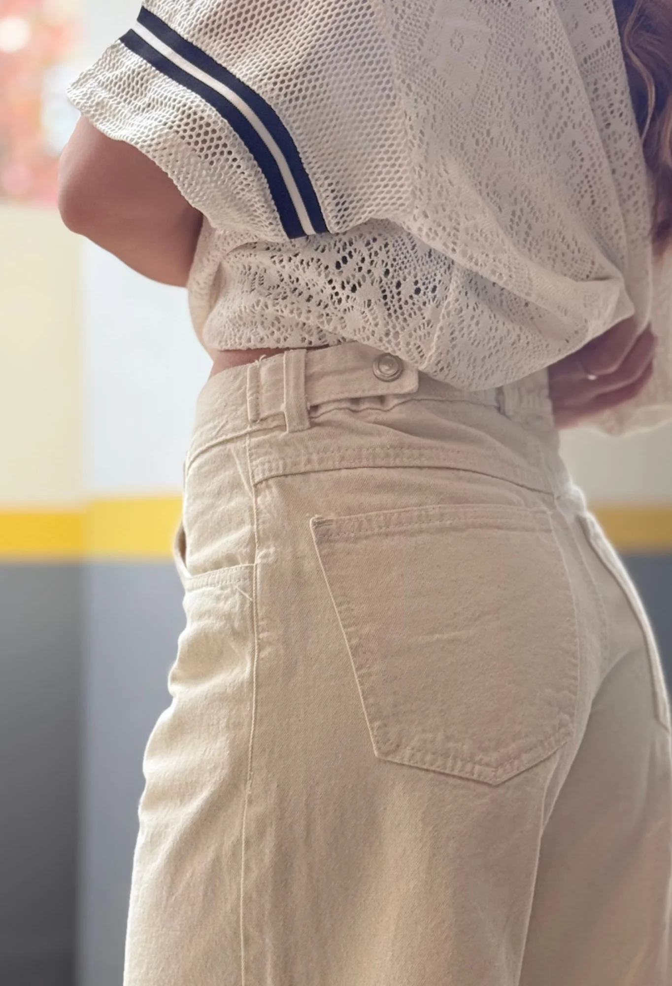 MIL736 - SHORT BERMUDA RIGIDO CON AJUSTE — vista 5