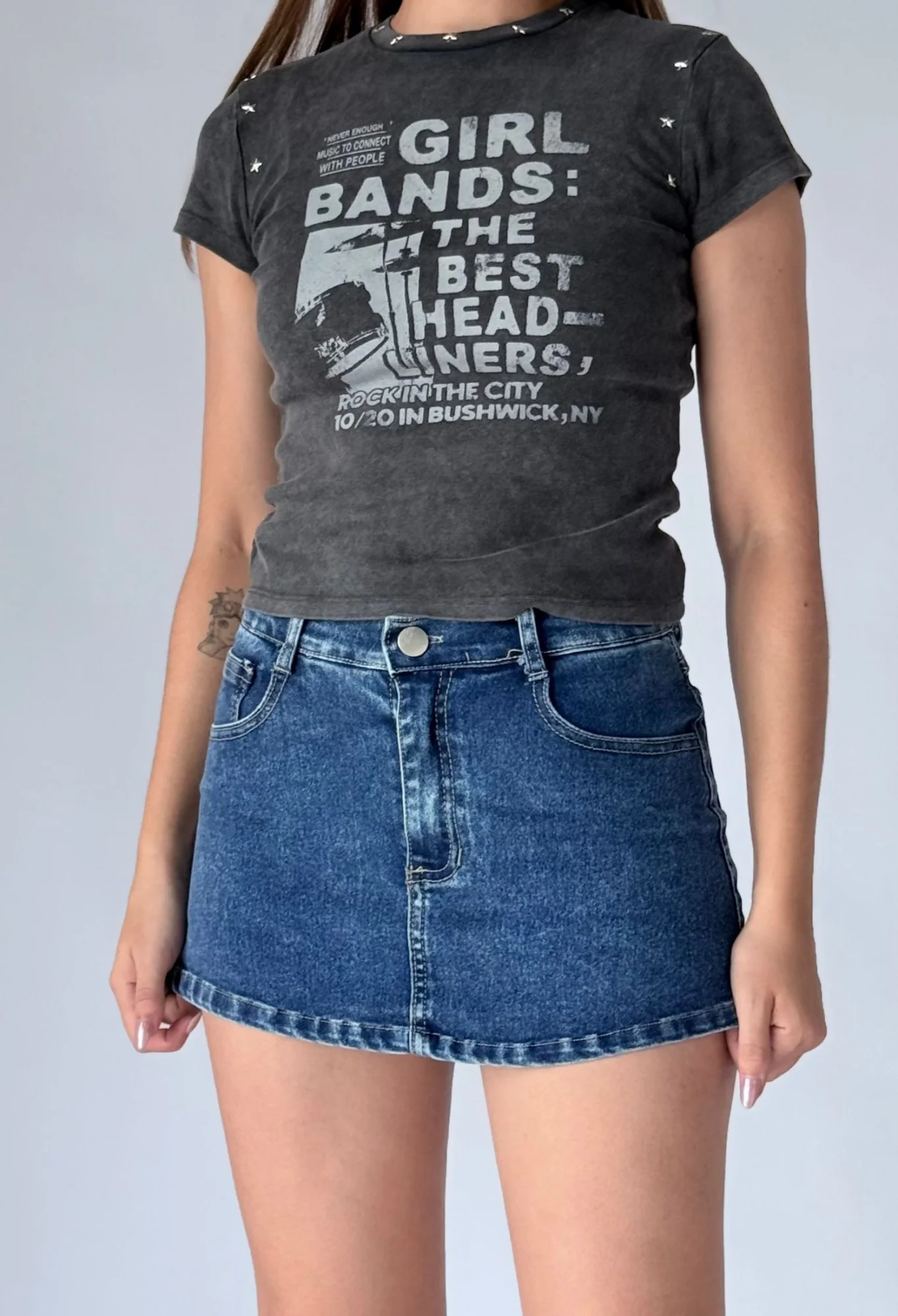 MIL561 - SHORT POLLERA ELASTIZADO