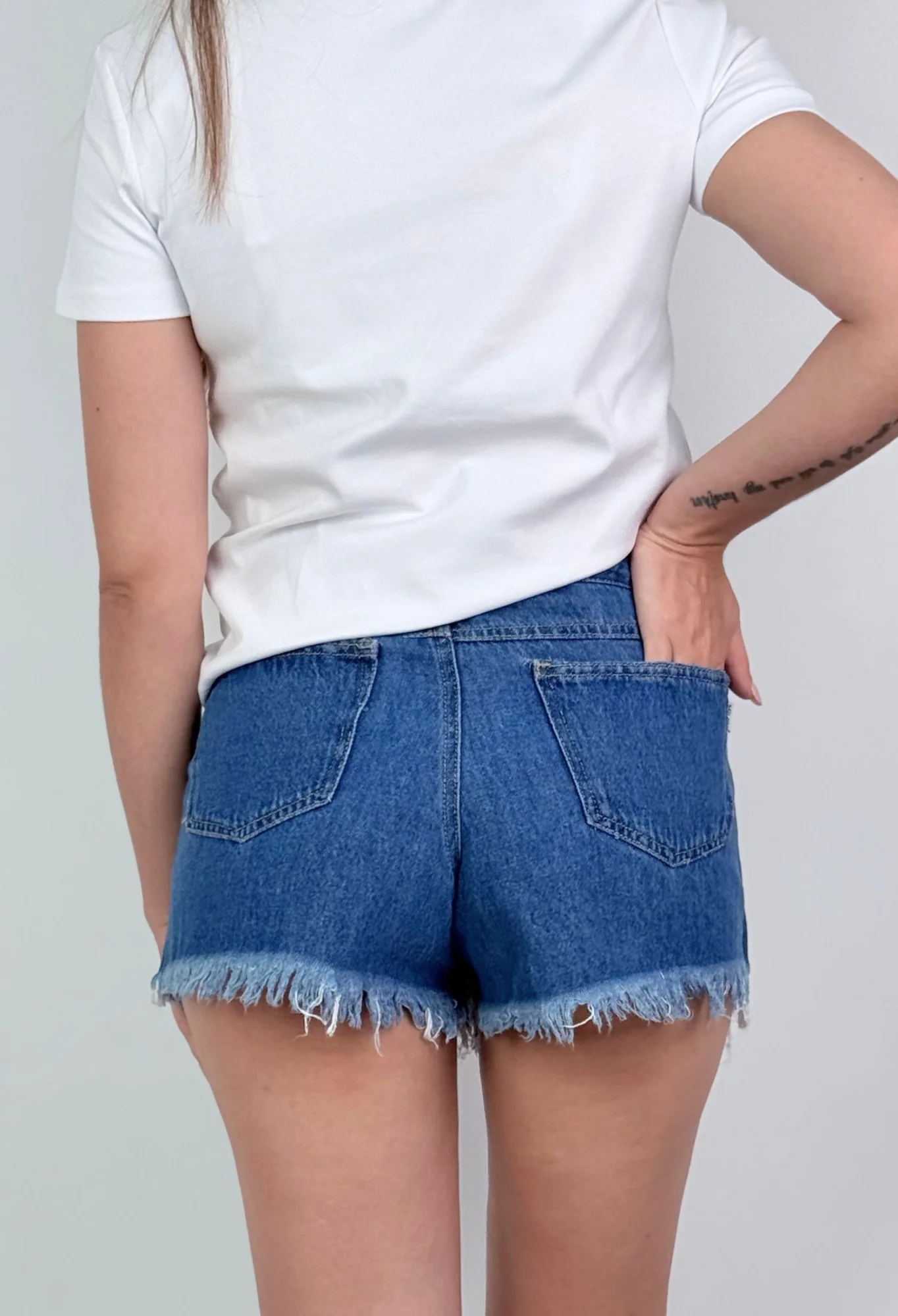 MIL712 - SHORT POLLERA RIGIDO — vista 3