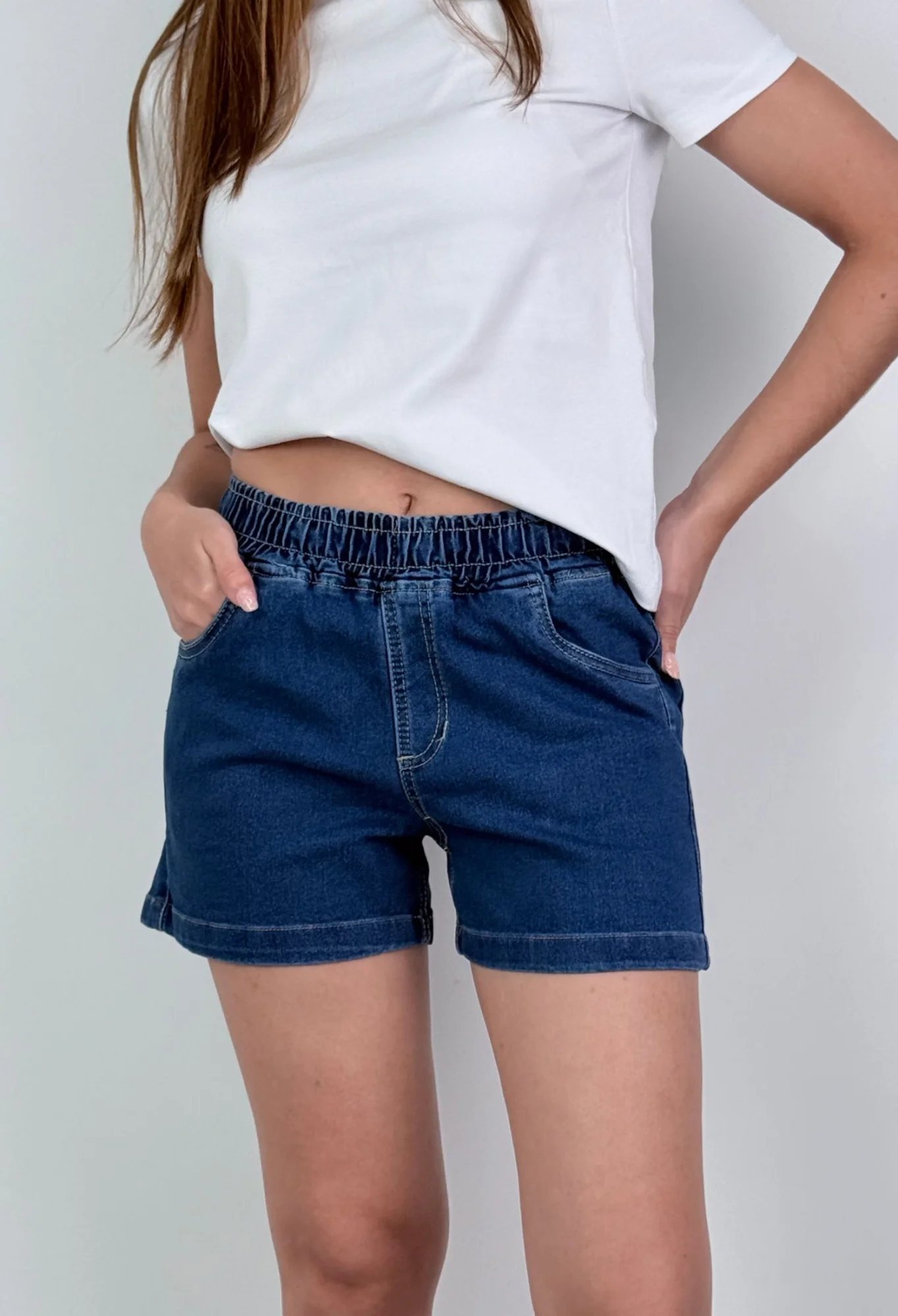 MIL548 - SHORT GOMA ELASTIZADO