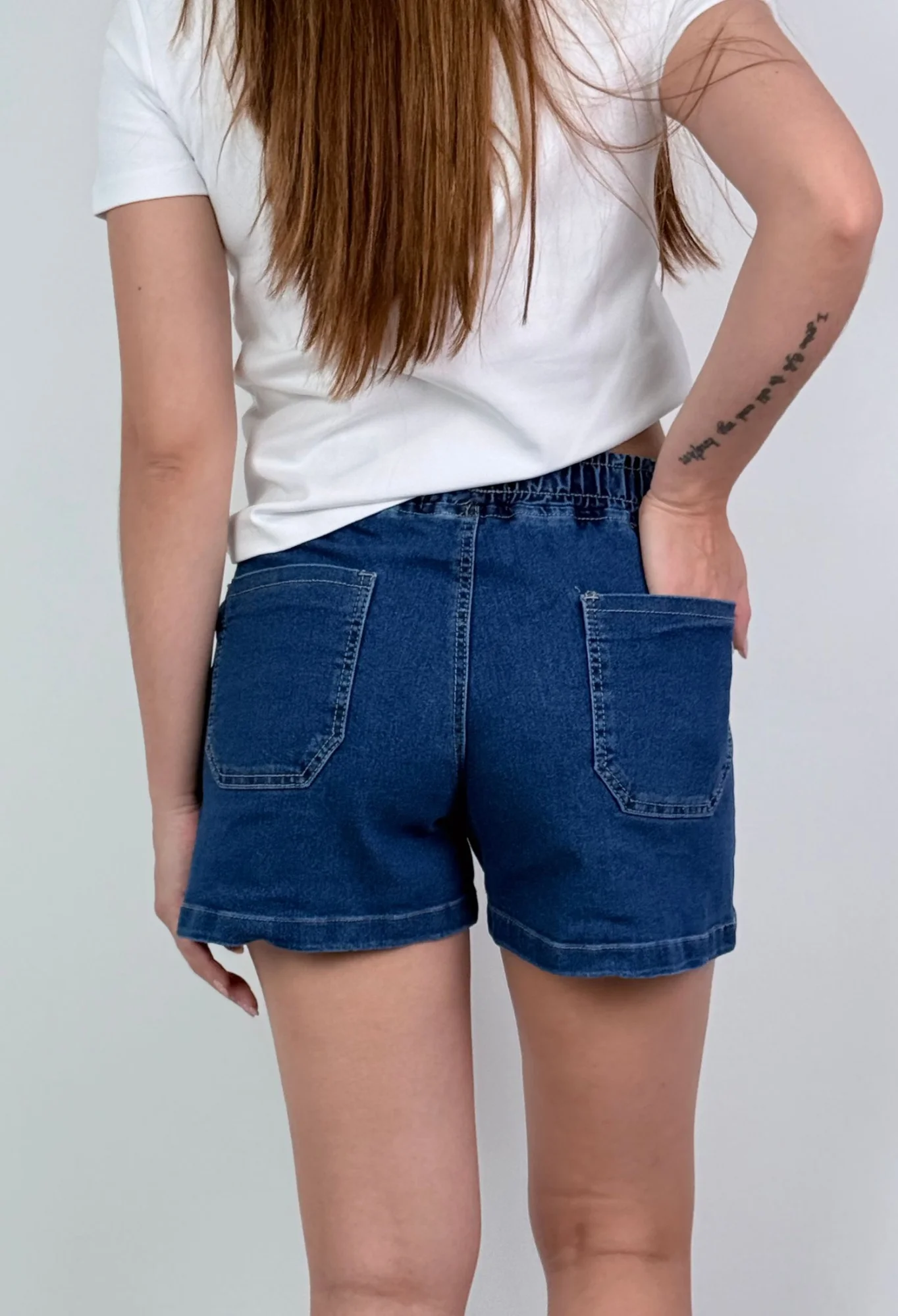 MIL548 - SHORT GOMA ELASTIZADO — vista 3