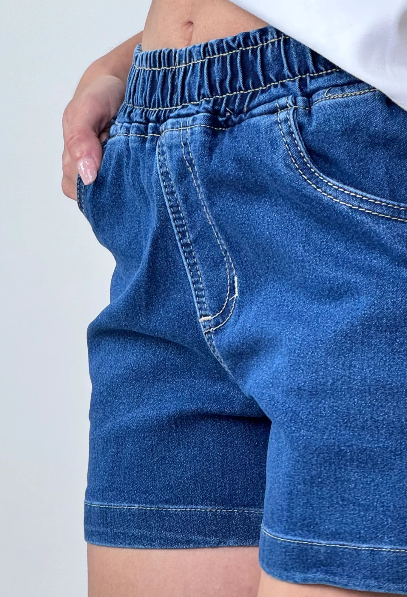 MIL548 - SHORT GOMA ELASTIZADO — vista 4