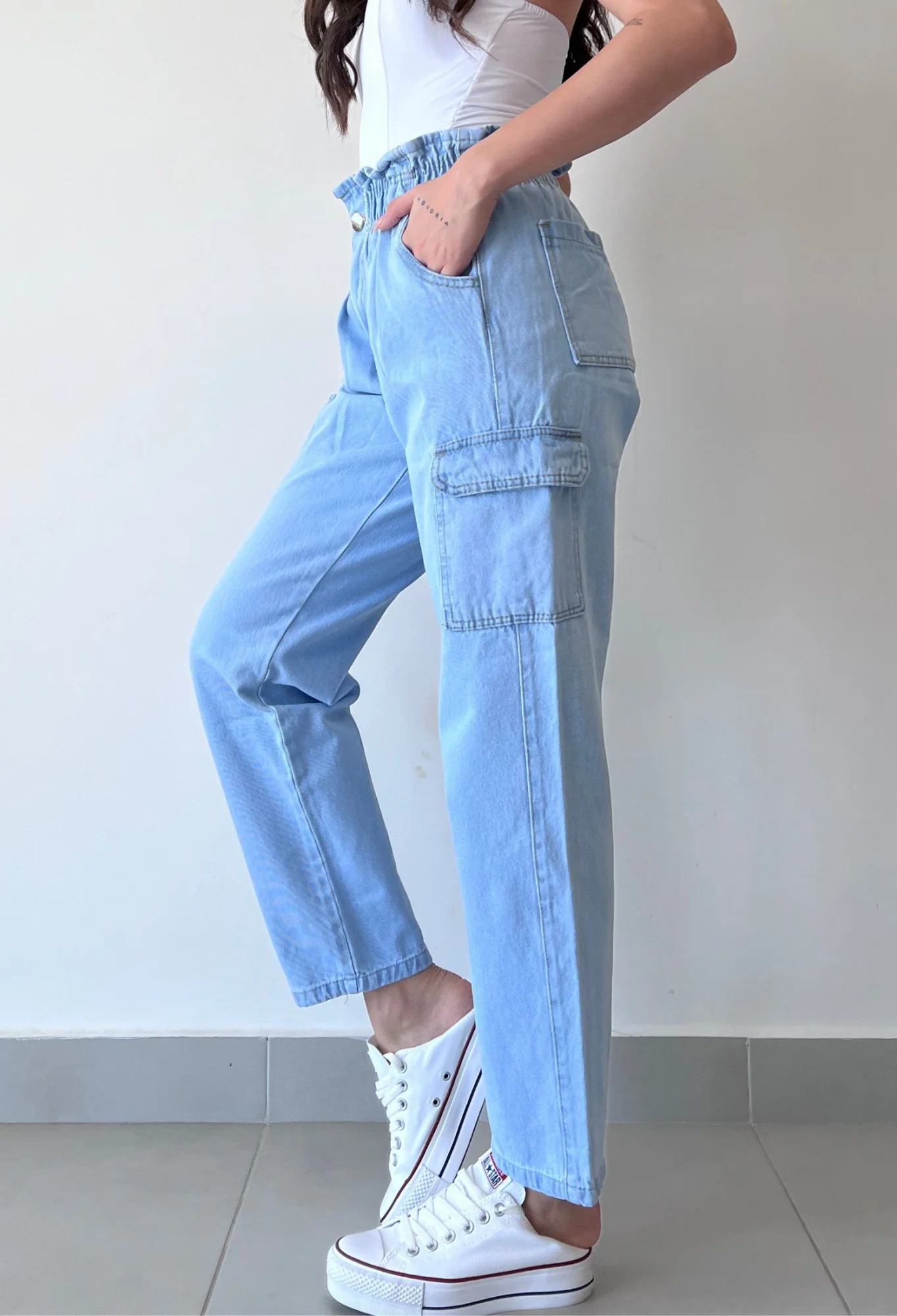 MIL729 - PANTALON RIGIDO GOMA — vista 2