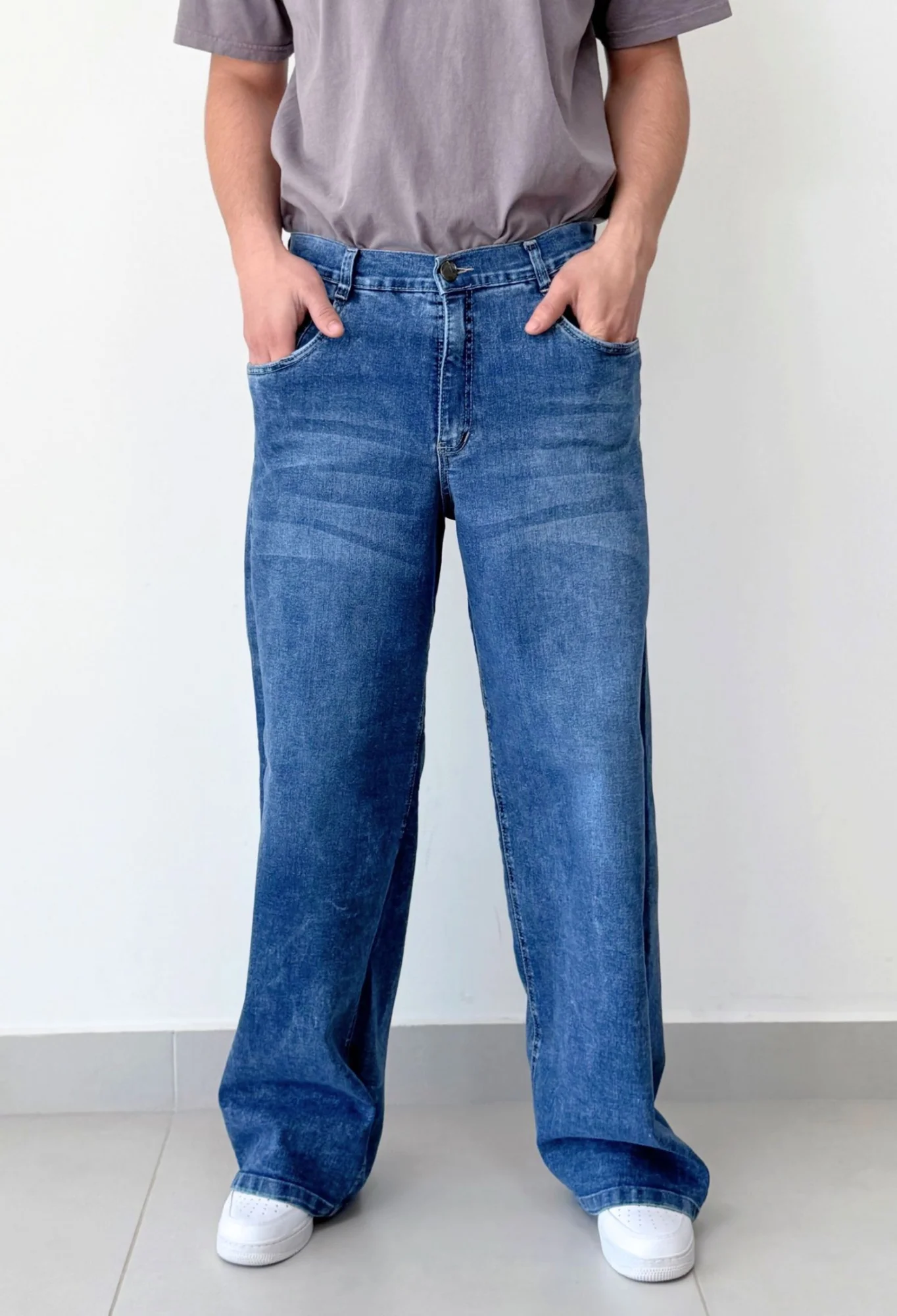 MOK248 - PANTALON BAGGY ELASTIZADO